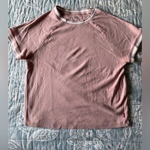 Pink Short Sleeve Baby Tee